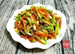 小瓜胡萝卜炒肉丝的做法图解9