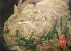 油豆腐炒火腿的做法图解8
