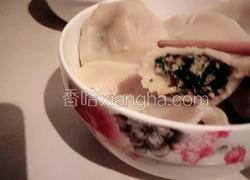 荠菜胡萝卜肉水饺