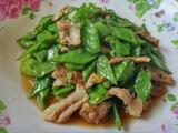 瘦肉炒荷兰豆的做法[图]