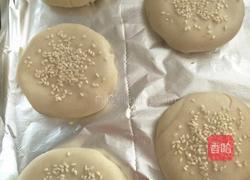 梅干菜和肉松芝麻饼的做法图解18