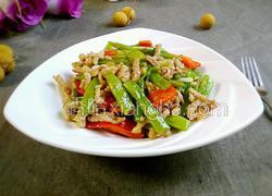 四季豆炒肉