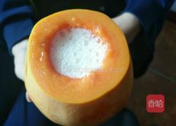 木瓜牛奶冻的做法图解3