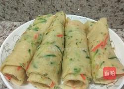 小南瓜丝蛋卷的做法图解9