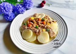 淮山炒肉片