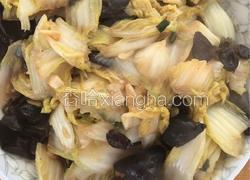 白菜炒木耳