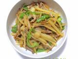 青椒炒土豆肉丝