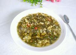 腌菜鸡蛋汤