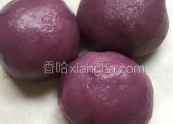 蒸紫薯圆子