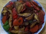 香菇炒肉片