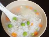 香菇杂蔬瘦肉粥