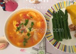 番茄鸡蛋疙瘩汤
