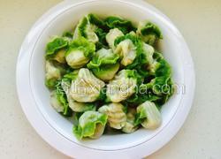 素馅彩色饺子