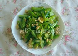 尖椒黄瓜炒鸡蛋