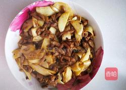 茭白炒肉的做法图解7