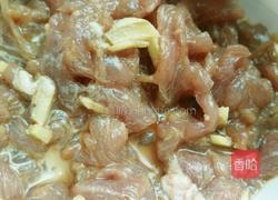 蒜苔炒肉的做法图解2