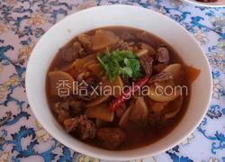 萝卜炖牛肉