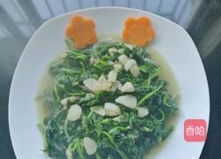 蒜香乌尼头（本地的一种野菜）的做法图解5