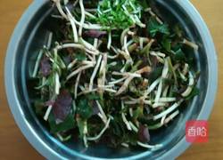 野葱薄荷拌折耳根的做法图解1