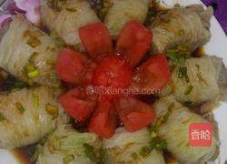 白菜肉卷的做法图解7