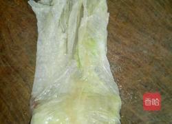 白菜肉卷的做法图解3