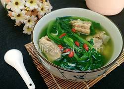 小白菜排骨汤