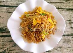 鸡蛋素炒饼