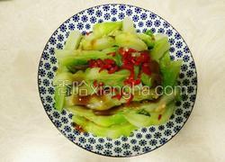 白灼鹅菜