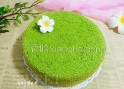菠菜泥戚风蛋糕