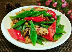 四季豆红椒炒鸡蛋