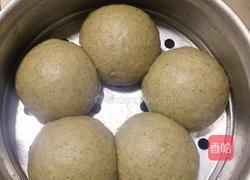黑芝麻手工馒头的做法图解5