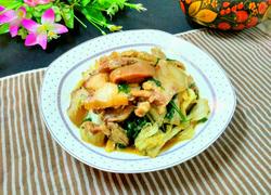猪头肉扒白菜