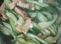 青瓜炒肉