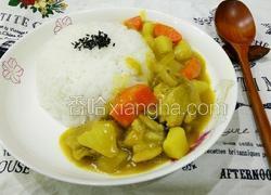 咖喱鸡翅饭