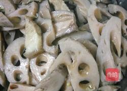莲藕炒肉的做法图解7