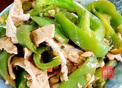 青椒炒肉丝的做法图解9