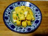 黑胡椒炒馍丁