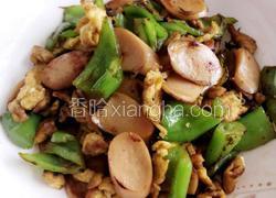 尖椒鸡蛋炒火腿
