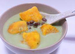 抹茶番薯红豆牛奶