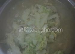 大白菜肉丝汤（炒肉丝