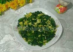 菠菜炒鸡蛋