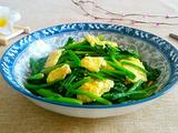 菠菜炒鸡蛋