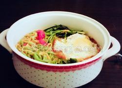 鸡蛋番茄菠菜南瓜面