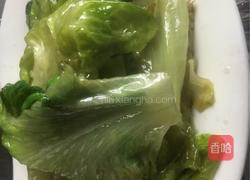 清炒生菜的做法图解4