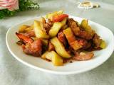 肉段烧茄子