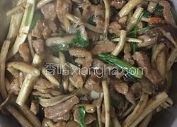 瘦肉炒茶树菇