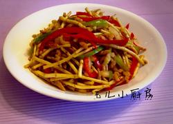 鱼腥草炒肉丝