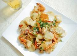 红蟹炒年糕