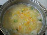 蔬菜玉米麦片粥