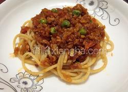 番茄肉酱意大利面